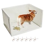 Hundetoilette | Tragbar Abnehmbar Wasserdicht - Indoor Hunde Urinierstation Mit Toilette | Für Outdoor Reisen Wohnzimmer Terrasse Haus Wohnung Und Balkon