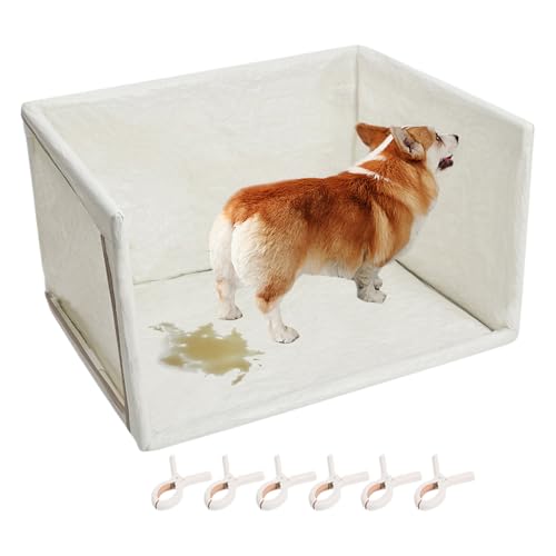 Hundetoilettenschale mit auslaufsicherem, tragbarem Design