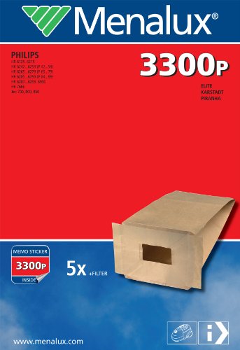 Menalux 3300 P Lot de 5 sacs en papier p...