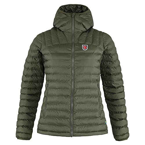 Fjällräven Damen Expedition Lätt Hoodie Jacke, Deep Forest, M