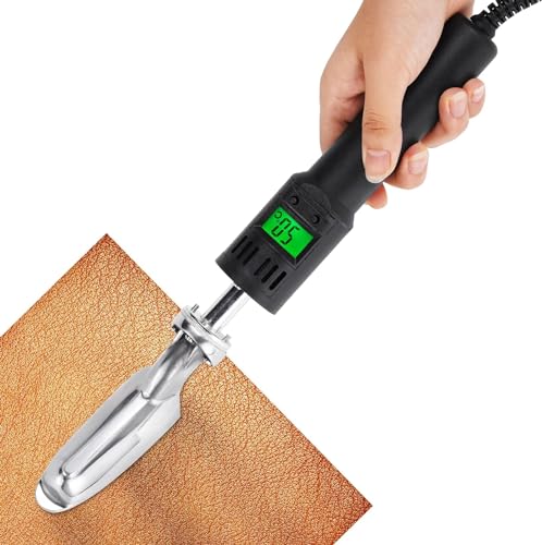 Mini żelazko do pikowania ręcznego, regulacja temperatury 220 V Mini skórzane żelazko przeciwzmarszczkowe żelazko do użytku domowego do szycia odzieży skórzanej i obuwia (wtyczka EU)