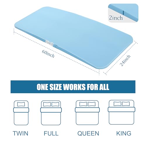 MABOZOO High Density Sagging Mattress Support,2\" Thick Under Mattress Support Board to Fix Saggy Beds, Foam Mattress Sag Support Pad for Sags Deeper 1\"-2\" and Extends Mattress Life(60 * 24 * 2 in)
