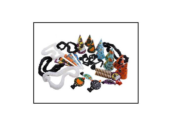 Lot de 12 - Set de cotillons Halloween 37pcs