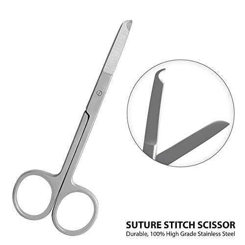 surgical online - suture scissors set - or grade stainless steel suture removal kit for medical training