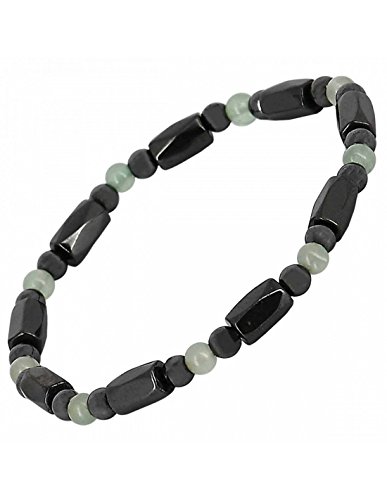 Preisvergleich Produktbild Armband Energie Hämatit Jade
