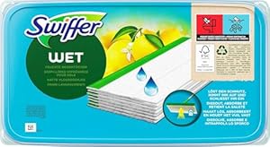 Swiffer Bodenwischer Feuchte Bodentücher Nachfüllpackung Mit Frischem Zitrusduft, Für Eine Schnelle Und Einfache Reinigung