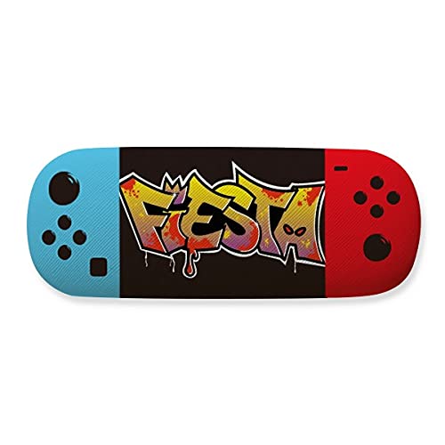 Étui de rangement Street Fiesta peint à la main avec un motif graffiti urbain pour le bureau