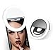 AVTECH Selfie Ring Light Clip on Rechargeable Long Lasting Video Light, Phone Light with Clip 3 Light Modes for All Phone and Computer use (White)