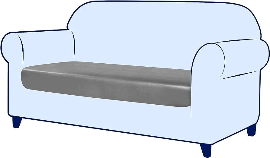 Image of Namdev Art's 3 Seater Sofa Foam Cushions Sofa Seat Meditation Cushion for Floor | Yoga Cushion, Meditation Accessory, Floor Cushions Molfino Fabric Cushion (Grey)