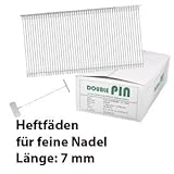  10.000 Heftfäden 7mm für Anheftpistolen mit feinen Nadeln TagEasy z. B. für die Banok 503 X