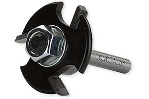CONCEALoc Groove Cutting Router Bit - Seamless Deck Fastening