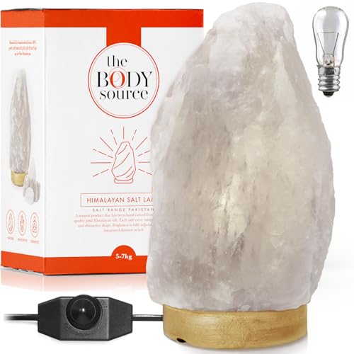 PROPRIETÀ DI PURIFICAZIONE DELL'ARIA: Il sale rosa dell'Himalaya è noto per le sue proprietà terapeutiche e depurative dell'aria. Si dice che le lampade saline dell'Himalaya (conosciute anche come lampade di salgemma) emettano un flusso di ioni negativi in grado di purificare l'aria dagli allergeni e dagli agenti inquinanti per alleviare lo stress.