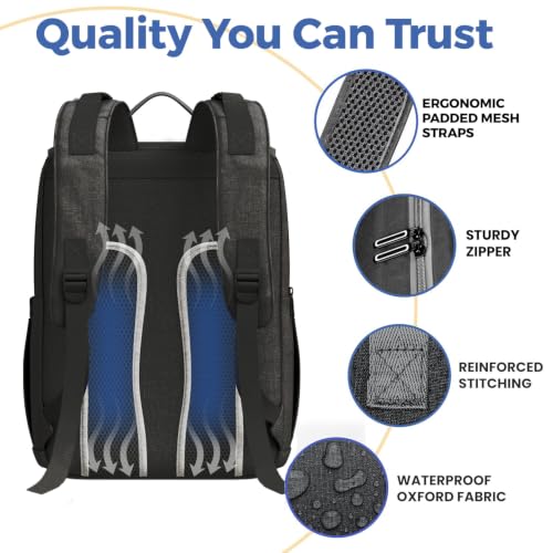 Image of Baby Diaper Bag Backpack - Baby Bag for Girls & Boys, Large Waterproof Diaper Backpack - Baby Shower Gifts for Boys & Registry Must Haves - Travel Diaper Bags with Changing Pad - Newborn Stuff