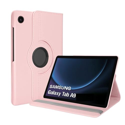 Image of M Cart Cover for Samsung Galaxy Tab A9 Cover Case 8.7 inch, Flip Stand Cover Case for Samsung Galaxy Tab A9 Tablet Cover [SM-X110 /X115 /X117] (Baby Pink)