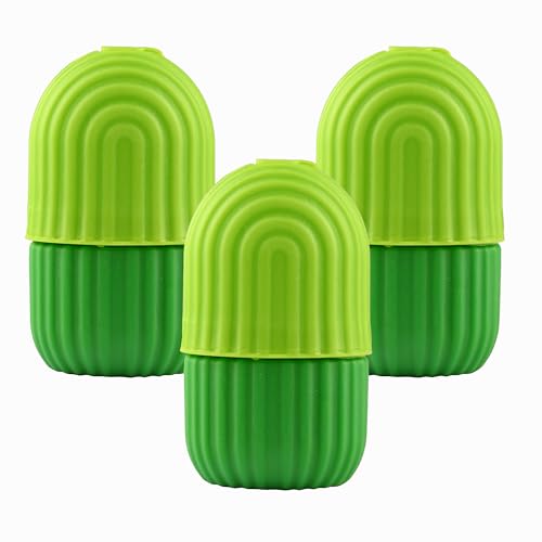Image of Urbane Home Pack of 3 Face Ice Roller For Women & Men | Reusable & Long Lasting Face Icing Massager for Glowing Skin and Puffy Eyes | Green
