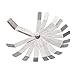 Price comparison product image 16 Blades Feeler Gauge Metric Imperial Measure Hand Tool Carbon Steel Gap Filler Thickness Gage Measuring Tools