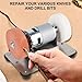 39.37 X 62.99 X 39.37In Mini Belt Sander, 7-Speed Adjustable Bench Sander Versatile Drilling for Metal Wood DIY Handcraft, Tool & Knife Sharpening
