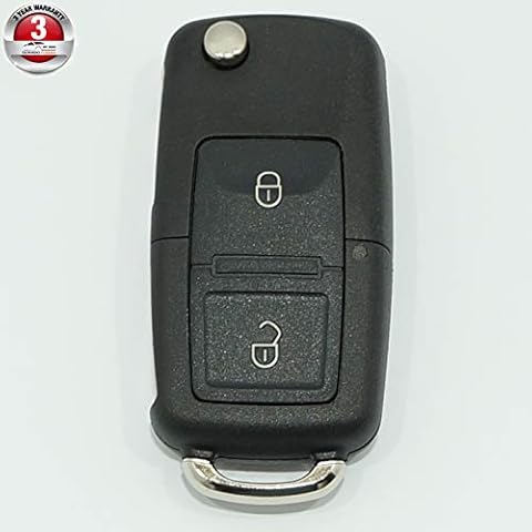 [DTi MSA-1031] DoradoTuning Car Replacement 2 Button Remote Fob Flip Key Case / ◆ Golf Mk4 Mk5 ◆ Polo 9n 9n3 ◆ Passat B6 T5 Cover
