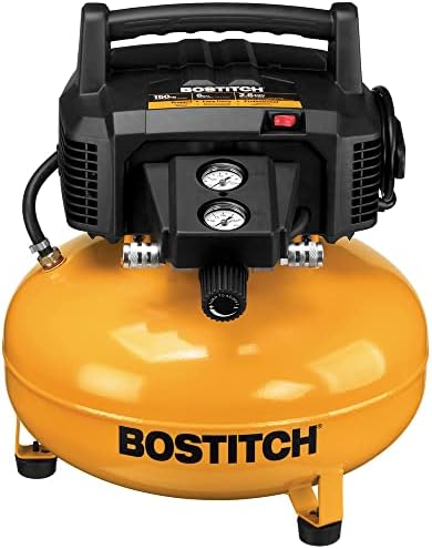 BOSTITCH U/BTFP02012 6 gallon Pancake Compresso (Renewed)
