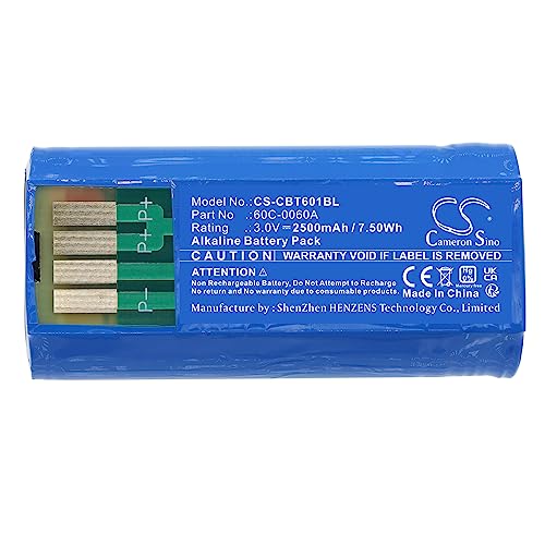 XSPLENDOR 2500mAh Replacement Battery for Cattron Theimeg 70C0003KIT 70C-0003KIT-C PN 60C-0060A