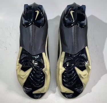 Image of Nike Vapor Edge Elite 360 2 Men's Football Cleats Black Gold FD5713-002 Size 14.5