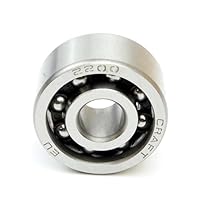 Parts and Parts Pendelkugellager 2200 c3 10x30x14mm, DIN 630, hohe Belastbarkeit, langlebige selbsthaltende Pendelkugellager, geringe Reibung, ideal für Förderanlagen, Industriemotoren