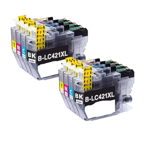 Cartouche LC421 compatible avec puce pour résoudre les erreurs de détection d'encre