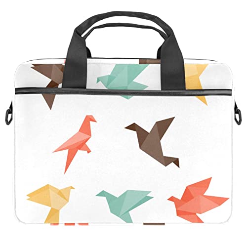 Sac bandoulière ordinateur 13 à 14 pouces sacoche fleurie étanche pour femme et étudiant