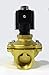 AceCrew Brass Solenoid Valve 1 Inch NPT 12VDC NORMALLY OPEN - flow control valve for gas, liquid & air