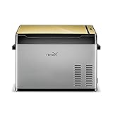 ☛ 【TECNOLOGÍA AVANZADA】 El Mini refrigerador es de doble voltaje (110-240 V CA / 12 V CC / 24 V), por lo que funciona en cualquier parte del mundo. También cuenta con nuestra Tecnología 100% ecológica, que utiliza un mínimo de energía y previene las heladas.