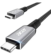 Amazon.co.jp: Acer USB4 ケーブル 2M【Thunderbolt 4 3対応】USB-C to