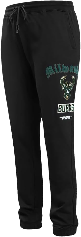 Pro Standard NBA Mens Mens NBA Old English Brushed Back French Terry Sweatpant