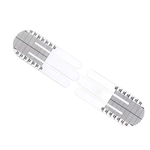 2 Pcs/Set Optometry Test Eye Ophthalmic Tool Measure The Height Optometry Tester Professional