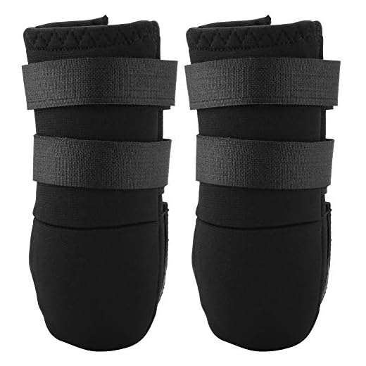 2st hund stövlar, svart mesh andas utomhus hund skor med två justerbara remmar anti-halksula halkfria tassskydd för olika storlekar hundar(XL)