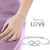 Descubre la mejor manicura y pedicura de LugoPulsa aqui 👈🏼 y pide cita Billie-Bijoux-Pulsera-de-plata-esterlina-Mujer-Simbolo-Amor-Infinito-Brazalete-de-mujer-ajustable-regalo-ideal-el-dia-de-San-Valentin-para-mama-rosado