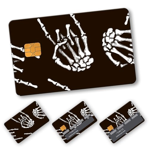 BSDUUIF Capa de cartão de crédito, película de cartão de débito, adesivos fofos de capa de débito co