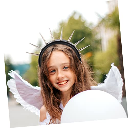 GALPADA Faixa De Cabelo Punk Spike Bandana De Casamento Trajes De Cosplay Primavera Acessórios De Ca