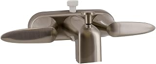 PF223403 Faucet 4" Tub W/Shower D-Spud Brushed Nickel 2-Lever Handle
