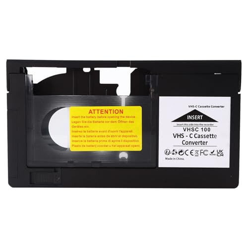 Adaptador de Casete VHS-C a VHS miniatura 1