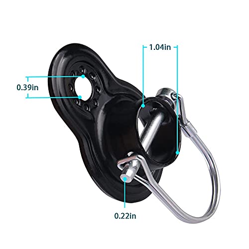 Bike Trailer, Bike Coupler Hitch 2 Pack, Compatible With Instep & Schwinn Bike Trailers, Flat And Angled Coupler For Various Bicycle Sizes, Models And Styles, Instep Bike Trailer Parts #TOP2