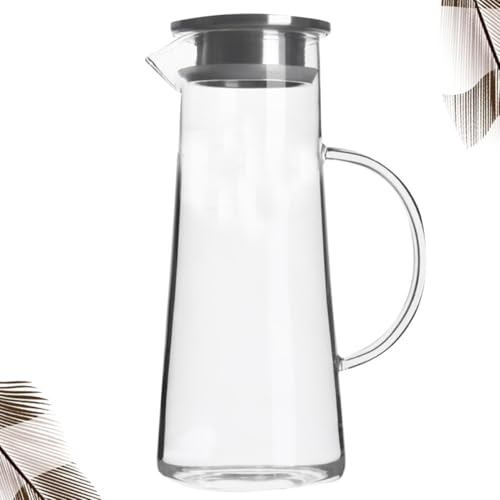 Botella de agua de vidrio resistente a altas temperaturas con asa ergonómica 5