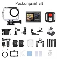 icefox Action Cam 4K 60FPS 20MP, Unterwasserkamera mit EIS, 5-fachem Zoom, WLAN-Fernbedienung, Action Cam Wasserdicht App zur Video- und Fotobearbeitung, ideal zum Radfahren, Tauchen und Schwimmen – Ansicht 6