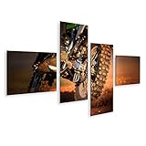 islandburner quadro su tela azione enduro moto dirt track stampe arte poster murale