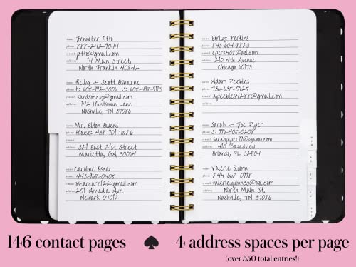 Kate Spade New York Polka Dot Address Book #TOP24