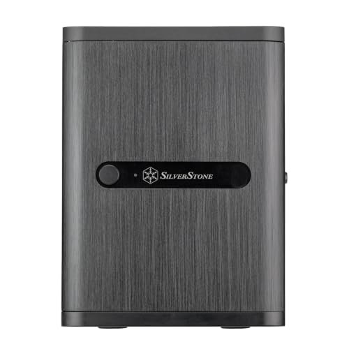 Image of SilverStone Technology CS240 4-Bay U.2 Tri-Mode Hot-Swap High-Performance Mini-ITX NAS Chassis, SST-CS240B