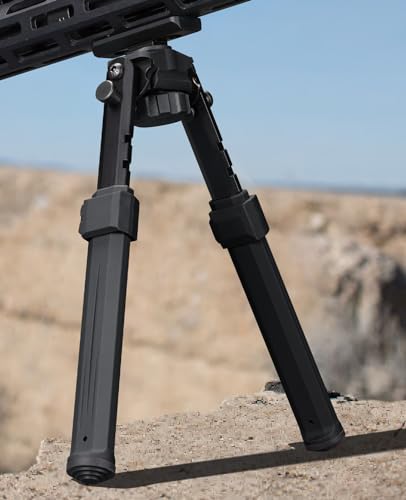 Image of CVLIFE Bipod Compatible with M-Rail Bipod Sturdy 7.8-10.6 inch for Outdoors