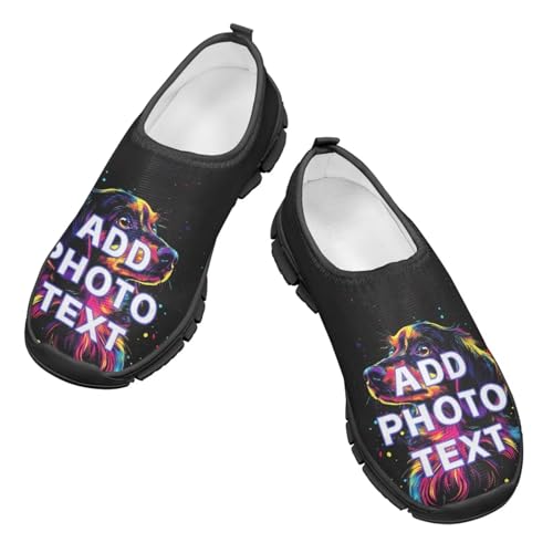Kids Customized Athletic Shoes Girls Slip On Tennis Shoes Fashion Custom Sneakers2