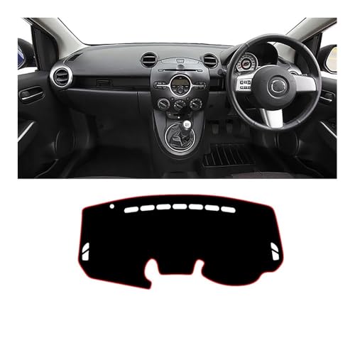 Housse de protection tableau de bord voiture anti-reflet et antidérapante