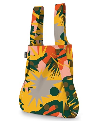 Notabag – Spark Original 2 in 1 Rucksack Handtasche – Wasserabweisend, wiederverwendbar, faltbare Rucksacktasche – Cleveres Design für mehr Flexibilität – Rucksack Damen klein kompakt