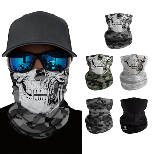 Neck Gaiter Face Mask for Men & Women - UPF